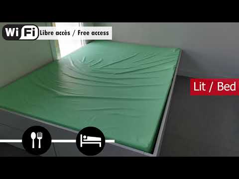 Logement Studio Couple de 20m² Caen résidence campus 1 - Crous Normandie