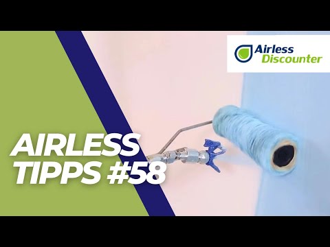 JetRoller von Graco richtig & ohne Fehler einsetzen - Airless Tipps #58