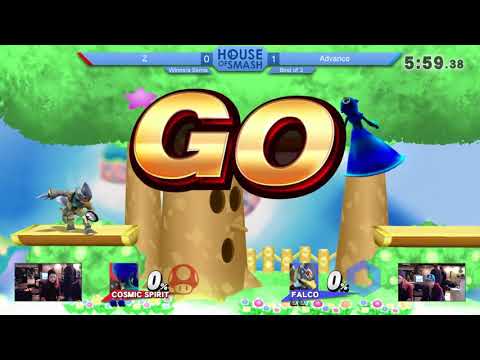 Rogasmash 96 - Z (Marth / Rosalina) vs Advance (Falco) - Winners Semis