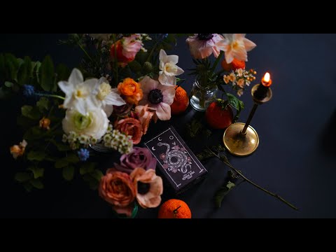Ophidia Rosa Botanical Tarot Deck