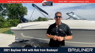 2021 Bayliner VR4 Walk Around Details With Bob