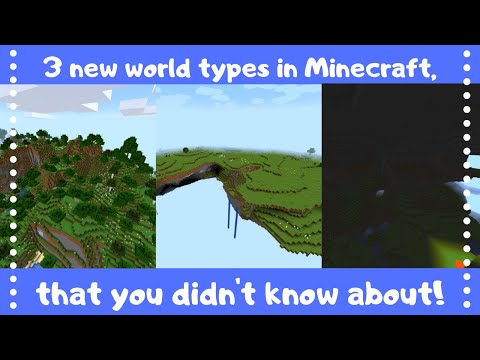 NEW WORLD TYPES IN MINECRAFT 1.16 | Minecraft
