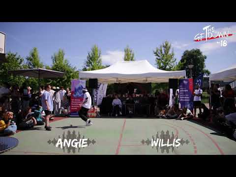WILLIS vs ANGIE QUARTFINAL - 18 ANS ( THE GET DOWN BATTLE LOGNES ) WINNER WILLIS