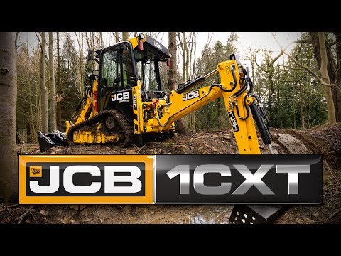 JCB 1CXT The World&#39;s smallest backhoe - Now with tracks!