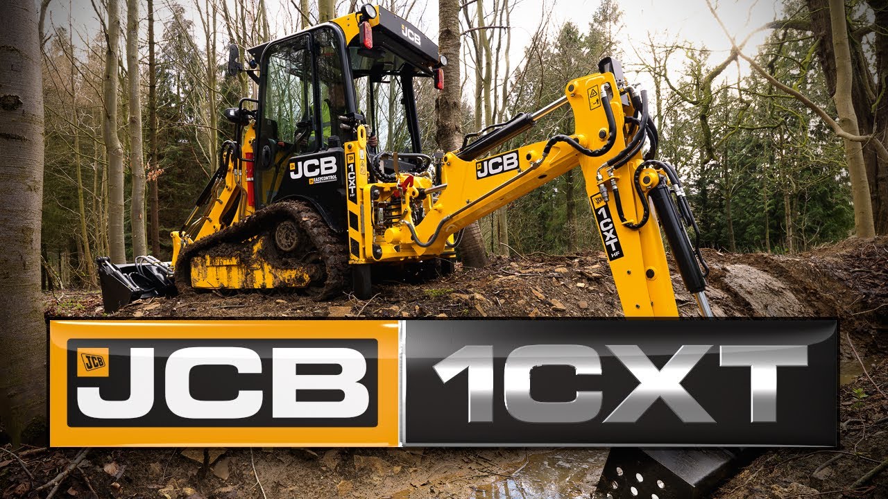 JCB 1CXT The World's smallest backhoe - Now with tracks!