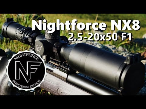 Nightforce NX8 2.5-20x50 F1 (Review)