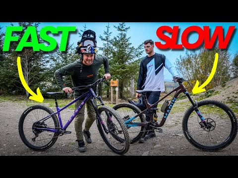 IS A HARDTAIL ACTUALLY FASTER THAN AN ENDURO BIKE??