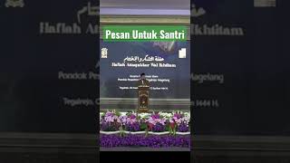 Download lagu KH. CHANIF CHUDLORI TEGALREJO - 'PESAN UNTUK SANTRI' #shorts mp3