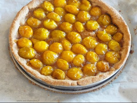 Tarte aux mirabelles sans crème : Recette facile