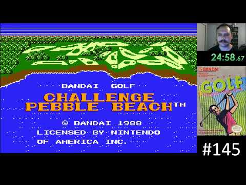 Ultimate NES Challenge 145 - Bandai Golf: Challenge Pebble Beach