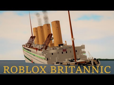 Sinking Ship Roblox Britannic Roblox