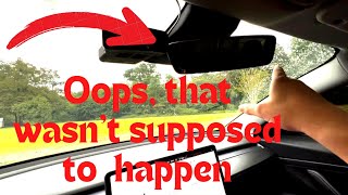 Fixing Tesla Model 3 Rear View Mirror