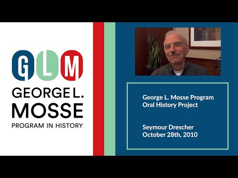 Oral History: Seymour Drescher