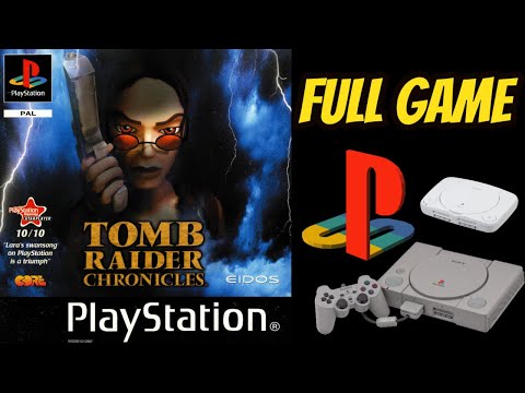 Tomb Raider: Chronicles [PS1] 100% SECRETS Walkthrough Playthrough Longplay Full Game (HD, 60FPS)
