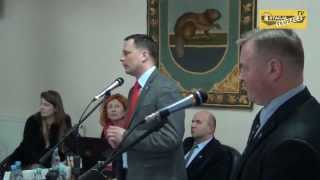 preview picture of video 'XXI Sesja Rady Miejskiej w Tłuszczu (2013.03.12)'