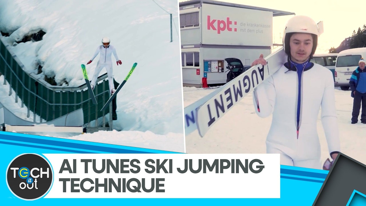 Sensors Help Athletes Fine-Tune Ski Jumping Technique | Tech It Out