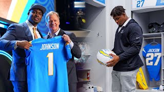 Zion Johnson's First 24 Hours As A Charger | LA Chargers