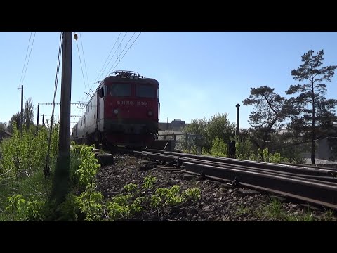 Trenul R5722 (Câmpulung Moldovenesc-Suceava) iese din Suceava Vest (10.05.2021)