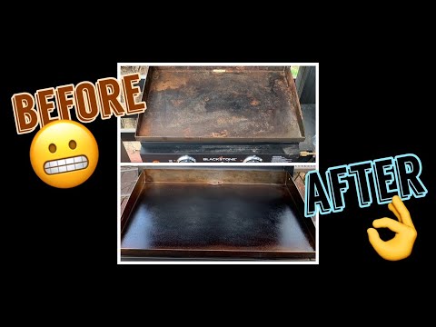 BlackStone Griddle Rusted? Easy Fix.