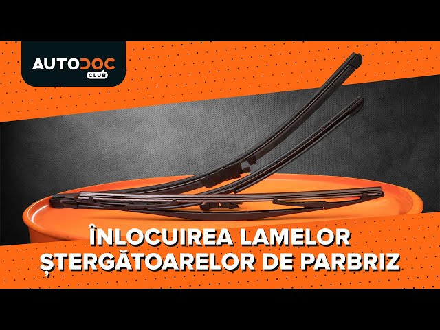 Urmăriți un ghid video despre înlocuire RENAULT TALISMAN Lamela stergator