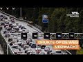 Drukte op de weg verwacht door herfstvakantie midden en zuiden