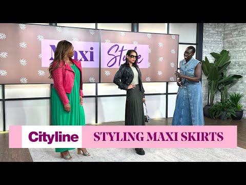 How to style a maxi skirt for spring