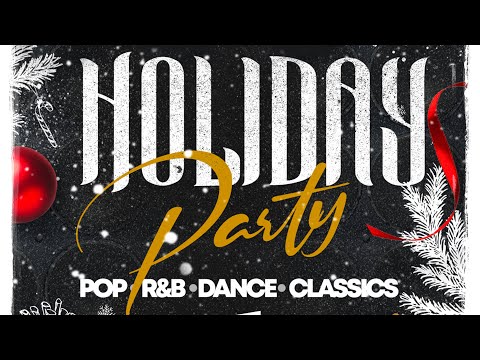 Holiday Christmas Party Mix (Pop, Classics, R&B, Dance) | DJ Santana