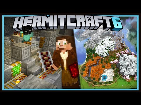 Hermitcraft Season 6: Roller Coaster Through The Biome Shop!  (Minecraft 1.13.1 survival  Ep.28)