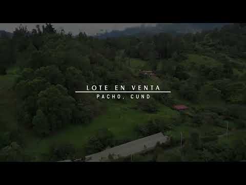 📍 LOTE EN VENTA EN PACHO – CUNDINAMARCA | Clima Cálido, Agua Abundante, 2 Horas de Bogotá
