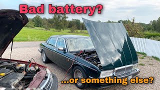 My XJ40 had a Flat Battery! Battery Bad or Something Else? - Daily Driving a Classic Weekly