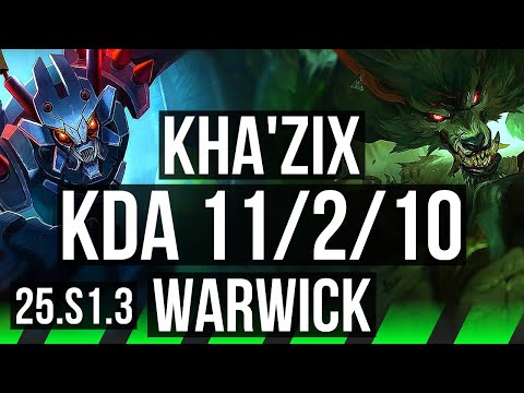 KHA'ZIX vs WARWICK (JGL) | 11/2/10, Legendary | KR Diamond | 25.S1.3