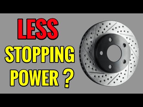 What Drilled and Slotted Brake Rotors did to My DODGE CHALLENGER!