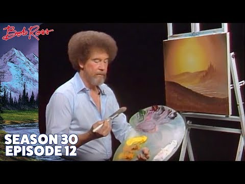 Bob Ross - Evening's Glow (Season 30 Episode 12)