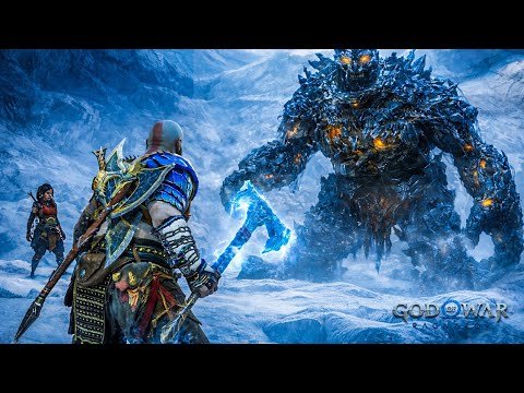 Secret Boss Fight with Blóðugr Steinn | God of War Ragnarök
