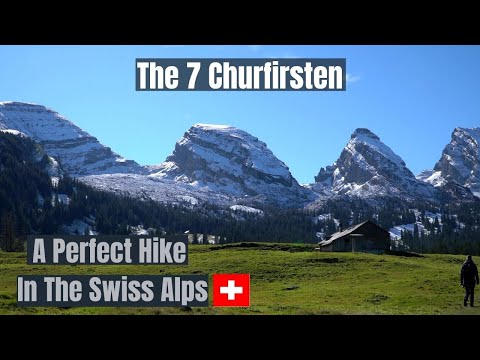 Chäserrugg - Hike at the foot of the 7 Churfirsten (stunning!)