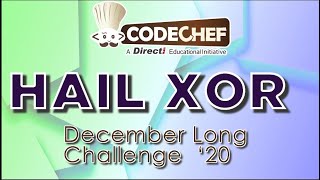 Hail XOR (HXOR) | Editorial | DEC'20 Long Challenge | CodeChef | Competitive Programming