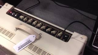 Video thumbnail for Vox AC15C1 CM Cream Limited Edition Demo by NotMattAndKim