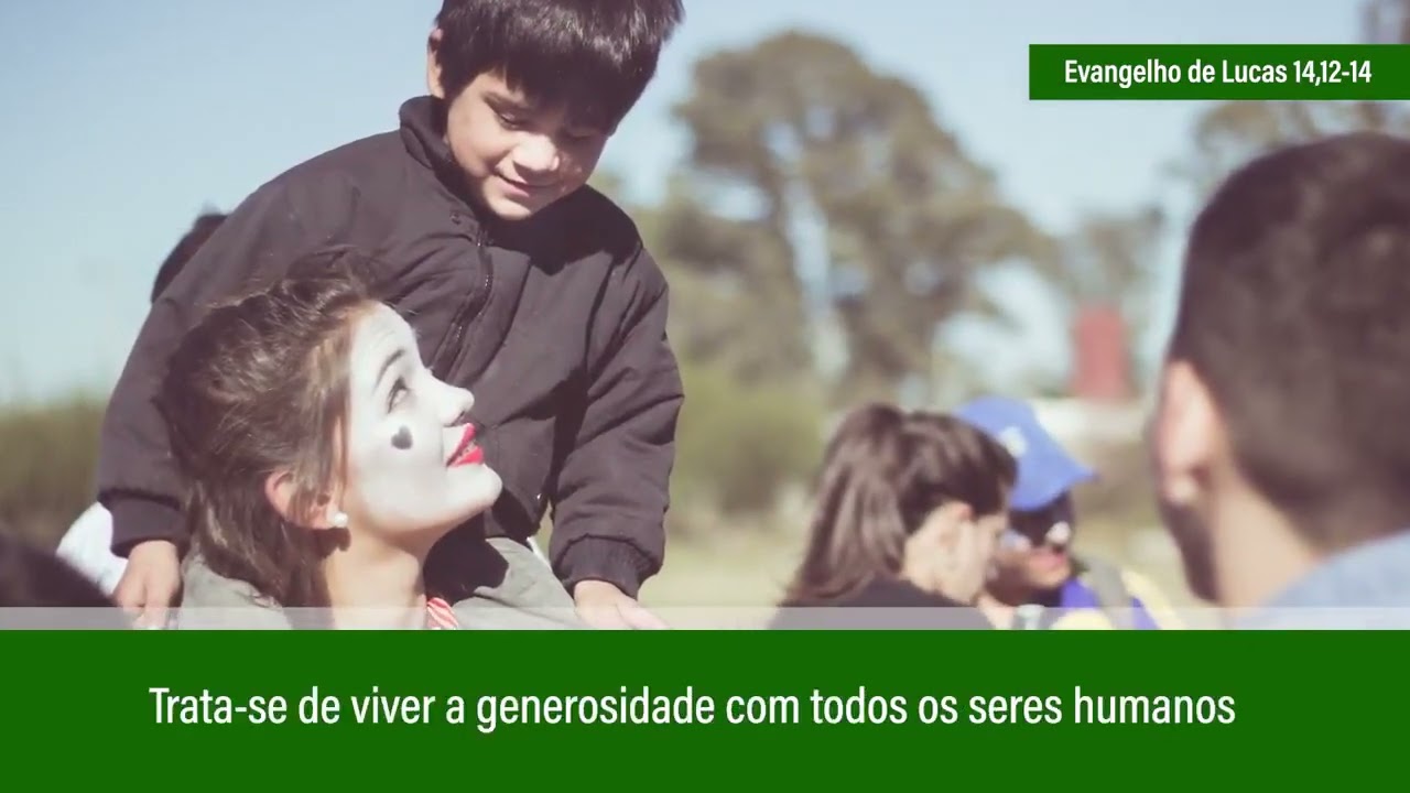 "Quando deres uma festa, convida os pobres, os aleijados, os coxos, os cegos.#EvangelhodeHoje