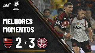 FLAMENGO PERDE PARA O LANÚS NA PRORROGAÇÃO E FICA COM O VICE DA RECOPA SUL-AMERICANA