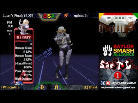 Sharestock 1- Blast (ZSS) vs. KinGly? (Sheik)- Grand Finals Project M Top 8