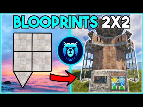 Blooprint's GREATEST 2x2 Expansion | Rust Base Design (2024)