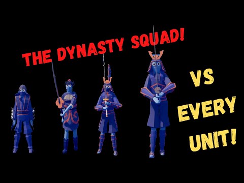 The Secret Dynasty Squad vs Every Unit At The Same Price! Totally Accurate Battle Simulator