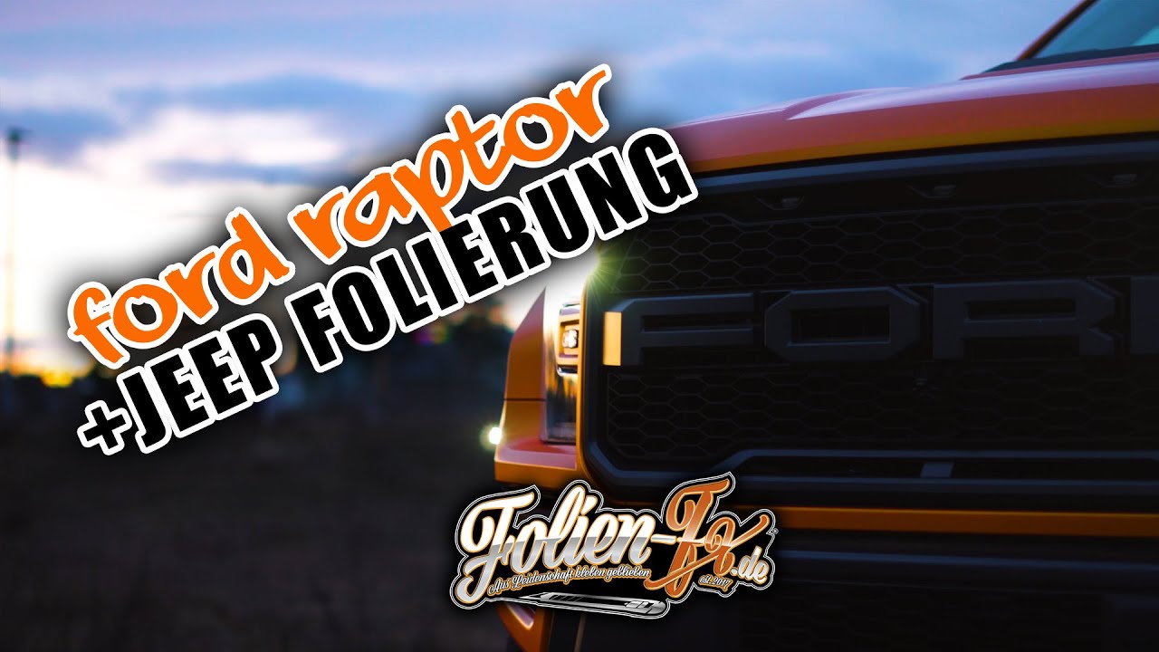 Ford Raptor JEEP Folierung