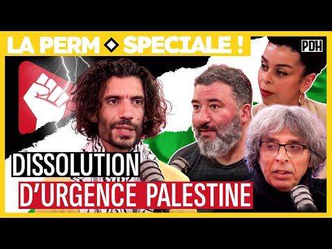 DISSOLUTION D'URGENCE PALESTINE : ON REÇOIT OMAR ALSOUMI membre d'URGENCE PALESTINE