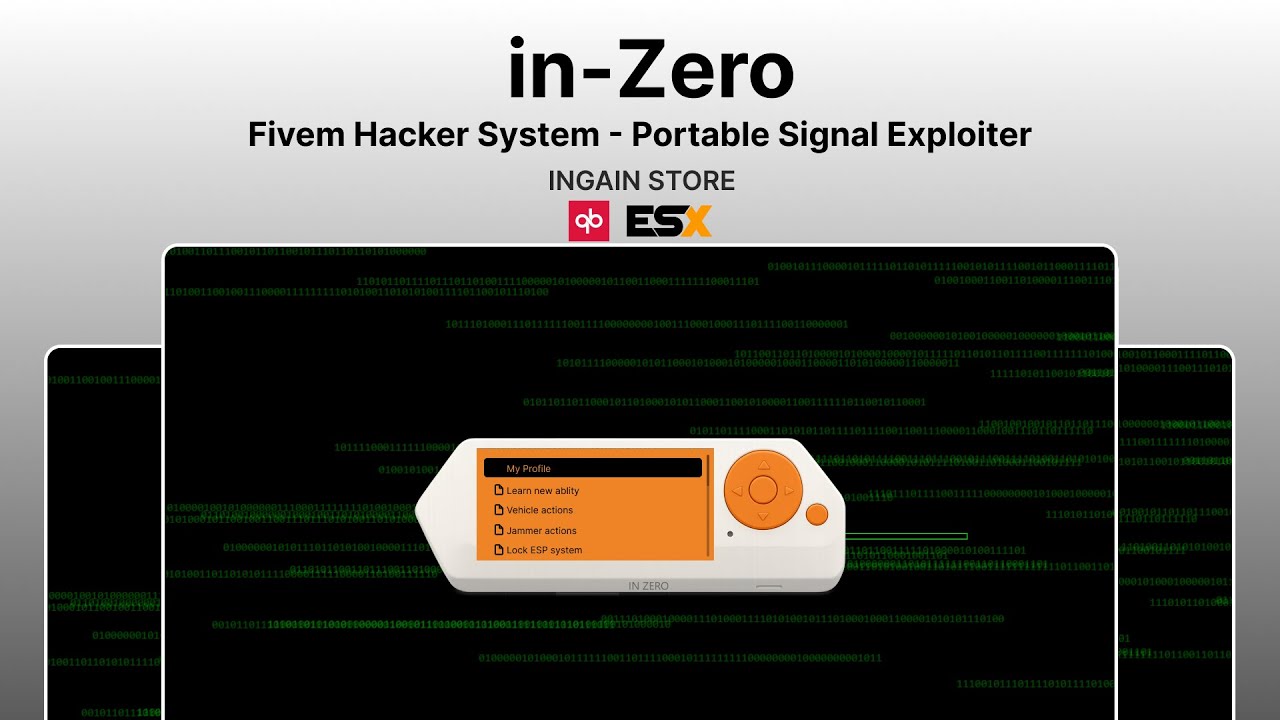  in-Zero - Fivem Hacker System | QB - Esx thumbnail 4