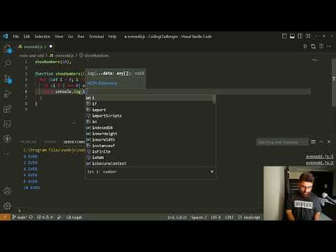 Coding Challenge 6 Javascript Even Odd Numbers
