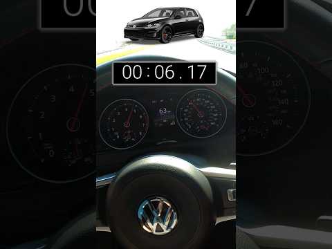Thumbnail for 2021 Volkswagen Golf GTI 0-60 Test | 2.0L 4cyl Turbo | 7 Spd Auto | FWD | 228hp | 258 lb-ft #shorts by Volkswagen