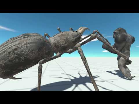 SABER TOOTHED SPIDER vs EVERY UNIT - Animal Revolt Battle Simulator