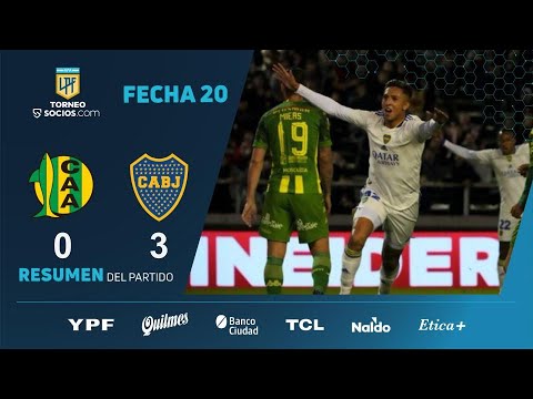 #TorneoSocios | Fecha 20 | resumen de Aldosivi - Boca