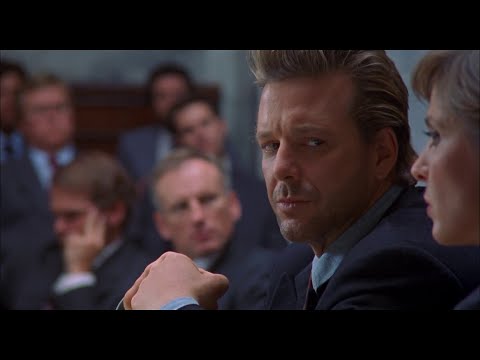 Desperate Hours (1990) | Michael Defends Himself In Court